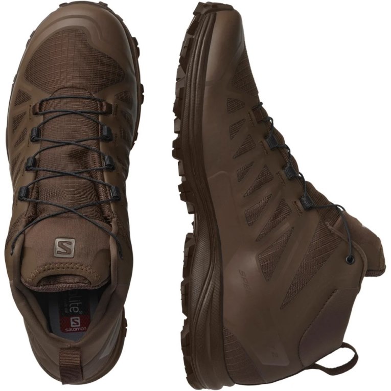 Botas Tácticas Salomon Speed Assault 2 Hombre Chocolate | MX VFAC203